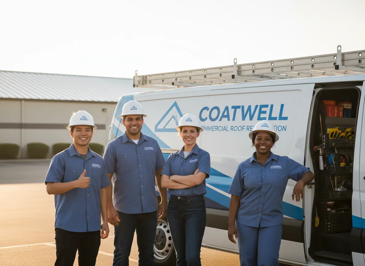 Commercial roof coating company in Ganado, AZ